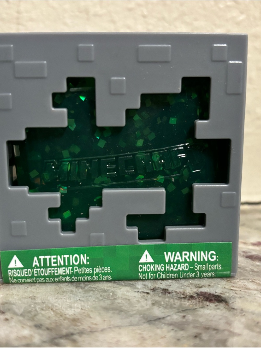 Minecraft Jelly Cubes *Viral* Glitter Slow Rising Squishy
